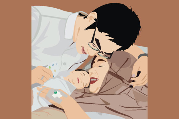 Babies Are Born to Both Father and Mom: Graphics & Illustrations