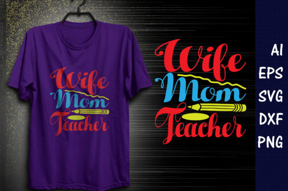 Homeschool Mom Quote Graphics & T-Shirt Designs