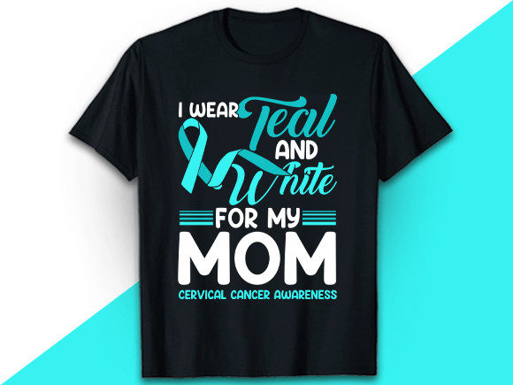 I Wear Teal Mom: Graphics & Print Templates